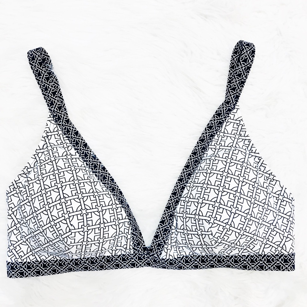 Michael Kors printed contrast bikini top - Picture 2 of 4
